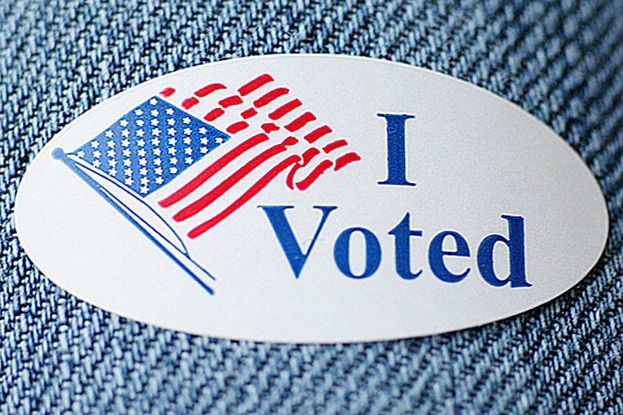 I voted sticker